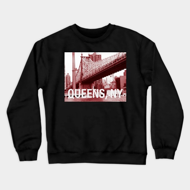 Queensboro Bridge Crewneck Sweatshirt by Laybov